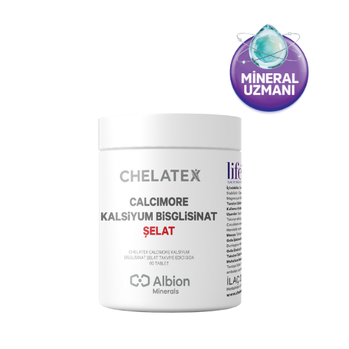 Calcimore Kalsiyum Bisglisinat 60 Kapsül