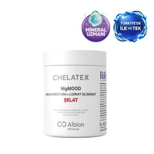 MgMood Magnezyum L-Lizinat Glisinat Şelat 60 Kapsül