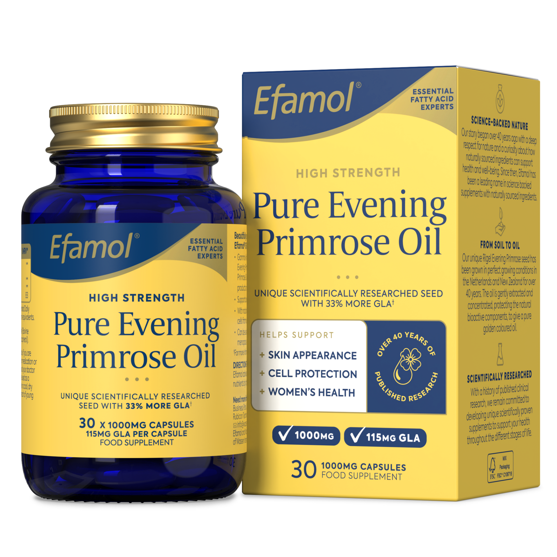 Evening Primrose Oil 1000 mg 30 Softgel